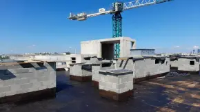 Postęp pracy inwestycji Sadyba Spot, Warszawa Mokotów