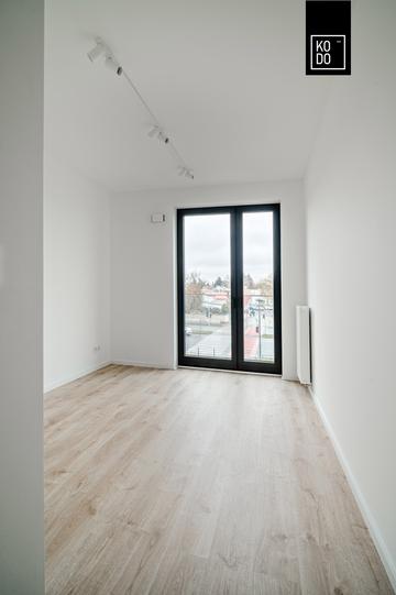Sypialnia w mieszkaniu numer 58 w inwestycji Sadyba Spot