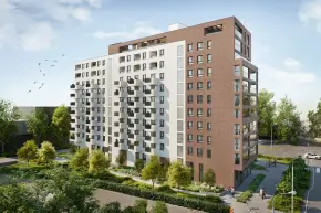 Budynek inwestycji Sadyba Spot, Warszawa Mokotów