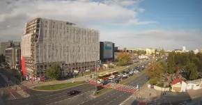 Postęp pracy inwestycji Sadyba Spot, Warszawa Mokotów