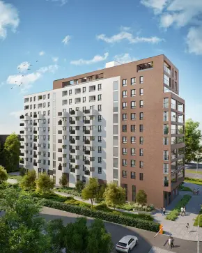 Budynek inwestycji Sadyba Spot, Warszawa Mokotów