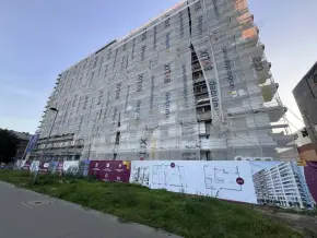 Postęp pracy inwestycji Sadyba Spot, Warszawa Mokotów