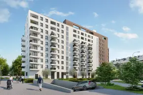 Budynek inwestycji Sadyba Spot, Warszawa Mokotów