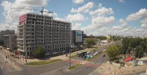 Postęp pracy inwestycji Sadyba Spot, Warszawa Mokotów