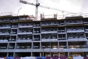 Postęp pracy inwestycji Sadyba Spot, Warszawa Mokotów.jpg