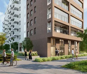 Budynek inwestycji Sadyba Spot, Warszawa Mokotów