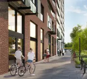 Budynek inwestycji Sadyba Spot, Warszawa Mokotów